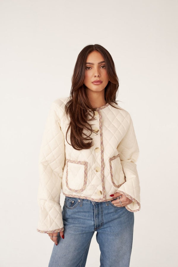 Veste Piper Crème Dailystory - Ex-voto