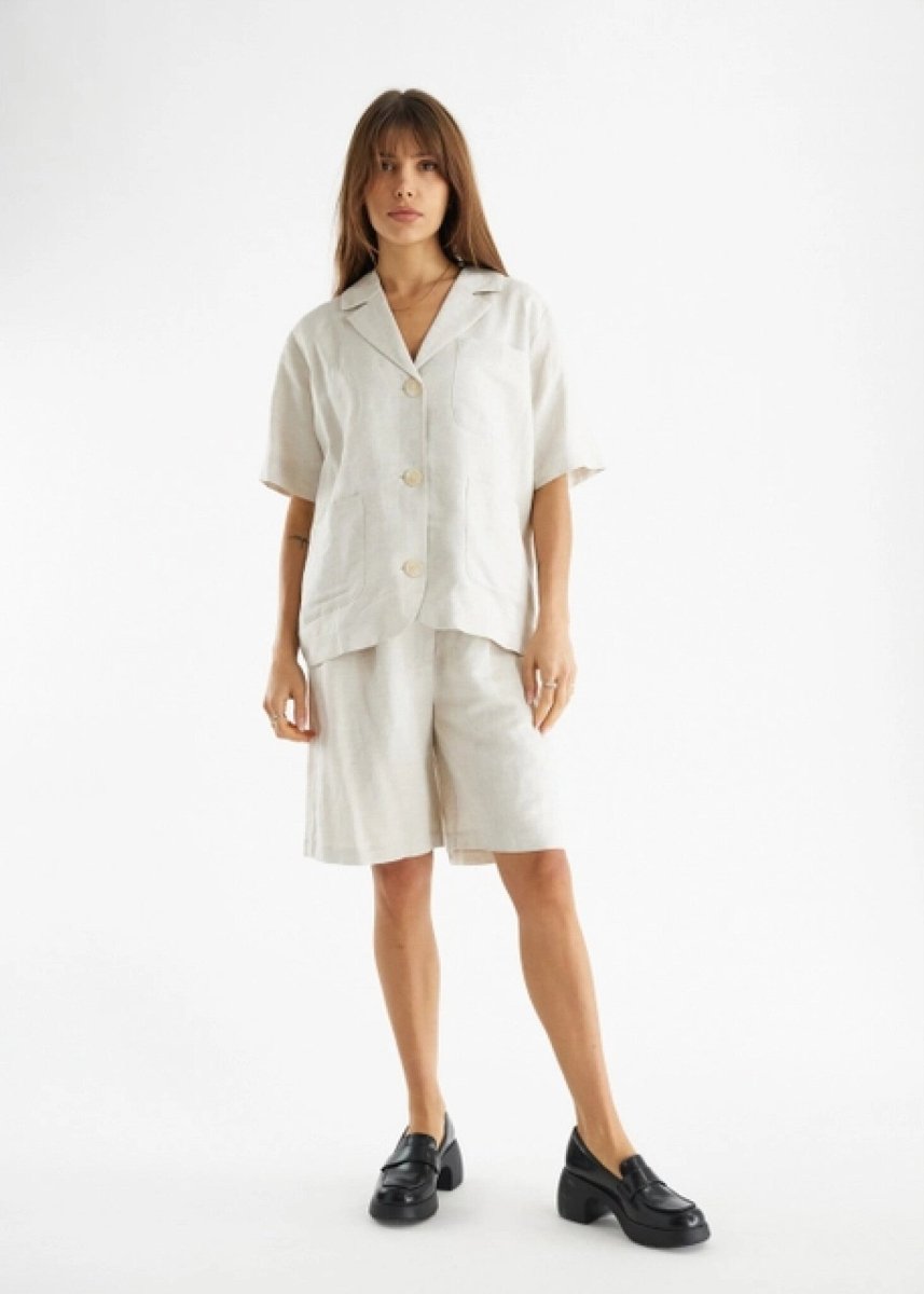 Veston en Lin Cyd All Row Beige SOLDE - Vente Finale - Ex - voto