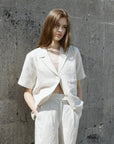Veston en Lin Cyd All Row Beige SOLDE - Vente Finale - Ex - voto