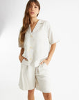 Veston en Lin Cyd All Row Beige SOLDE - Vente Finale - Ex - voto