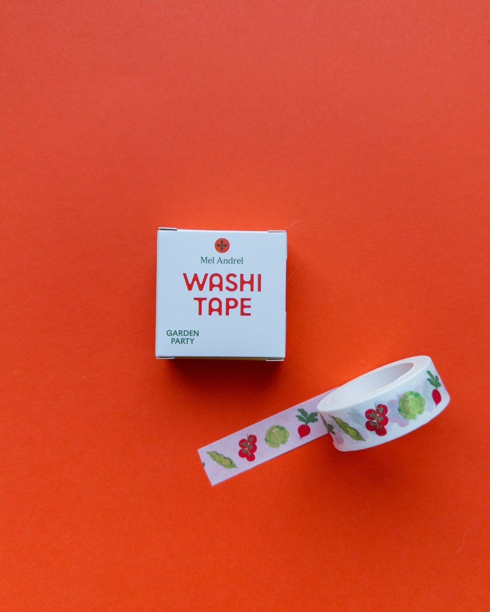 Washi Tape Garden Party Mel Andrel - Ex-voto