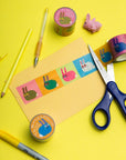 Washi Tape Lapins Gentle Thrills - Ex - voto
